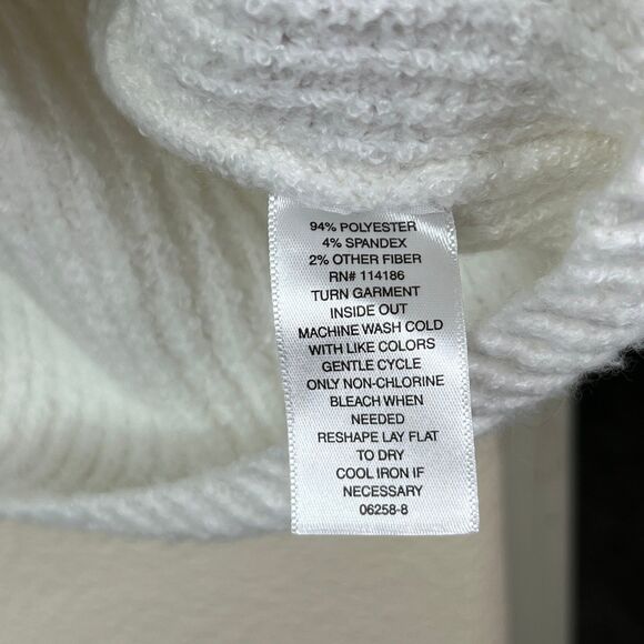 NWT Women's Liz Claiborne Long Sleeve With Rhinestones Sweater Size PXXL #593 - Picture 10 of 12